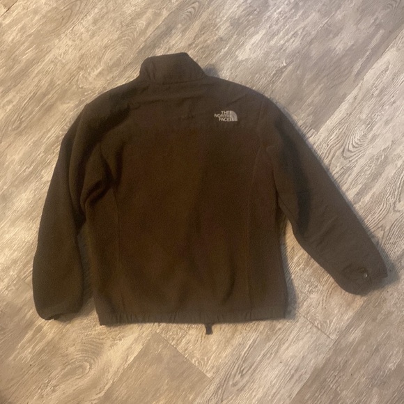 Girls size Medium brown North face jacket - Picture 6 of 9